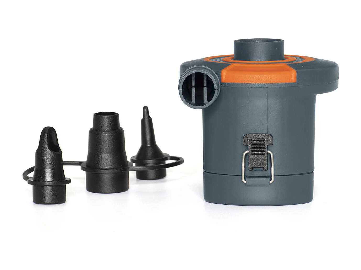 Gonfleur Électrique Bestway à Piles 12,3x10,6x10,3 cm avec Adaptateurs