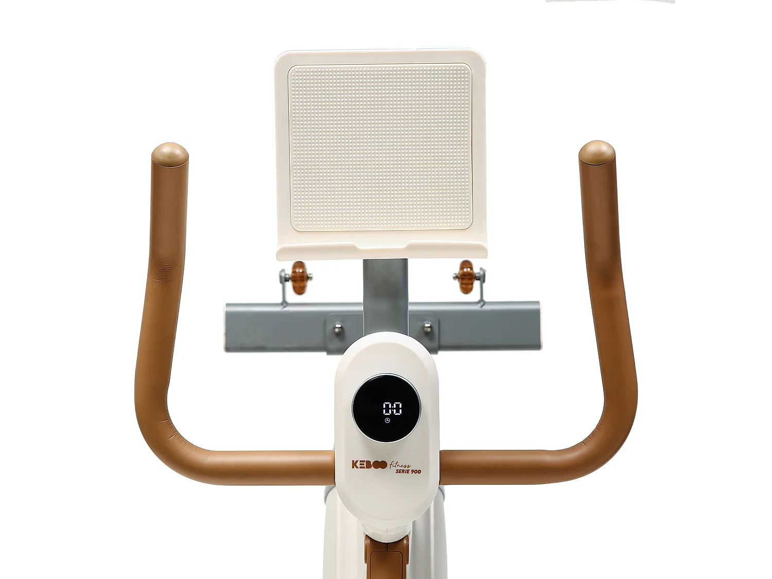Vélo d'Appartement Biking Keboo Fitness Serie 900 White Freinage Magnétique | Volant 7 kg et 32 Niveaux | Siège et Guidon Réglables