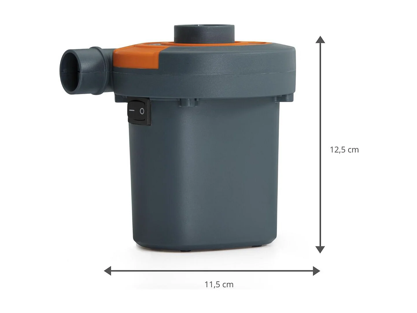 Gonfleur Électrique Bestway Connexion à Allume-Cigare 12 V 11,5x10,5x12,5 cm avec Adaptateurs