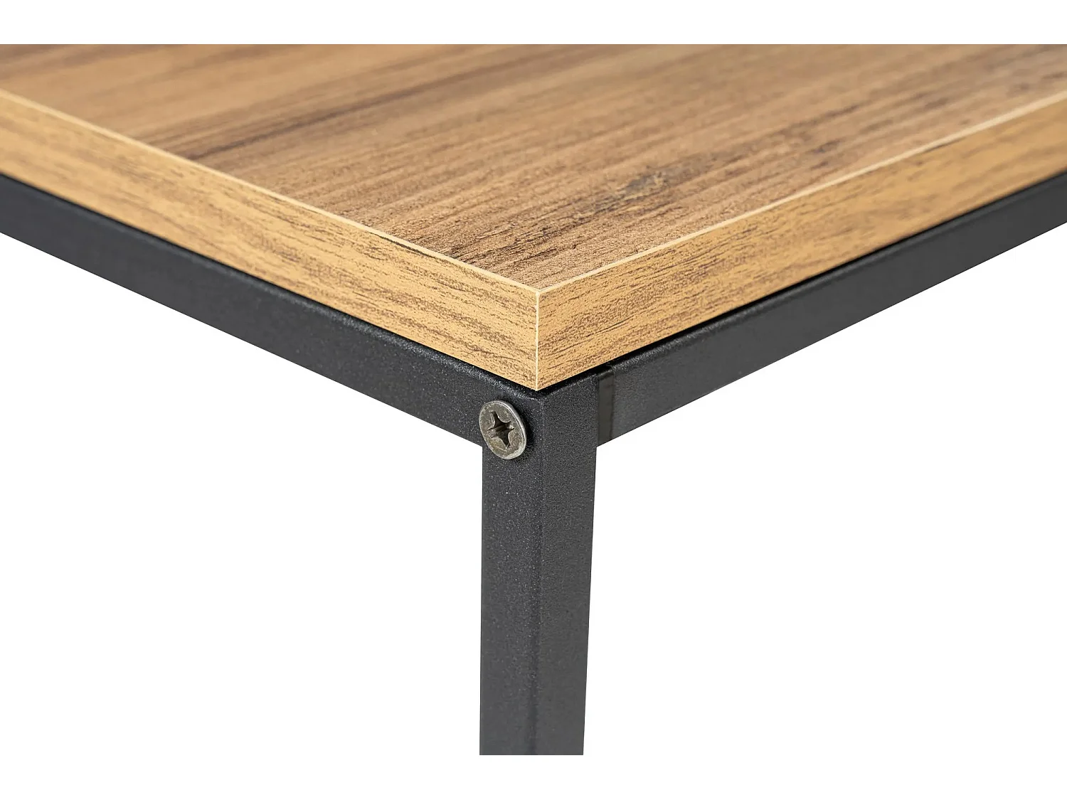 Aparador elegante – 100 cm x 80 cm x 30 cm – Preto – Aglomerado revestido em melamina