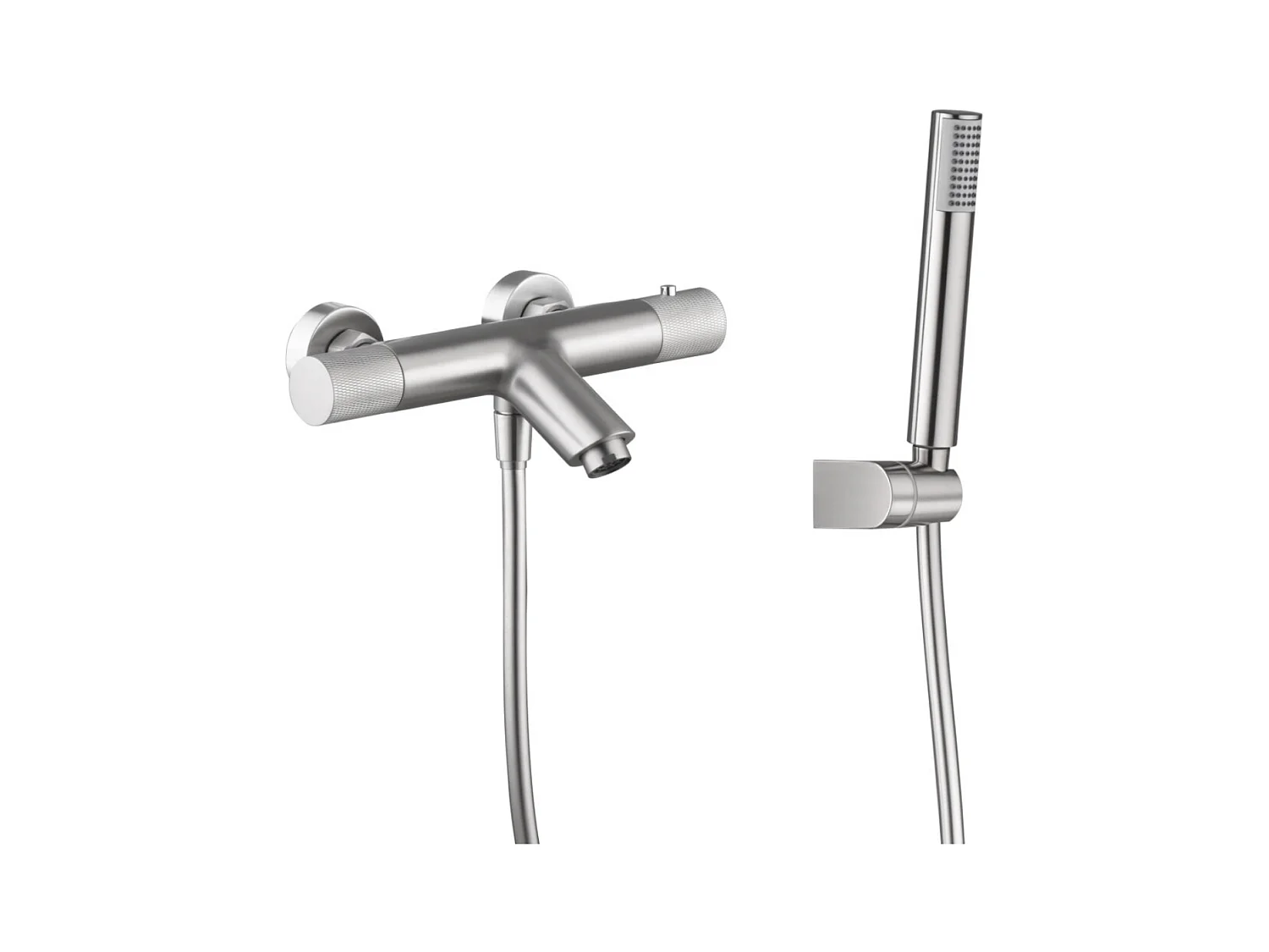 Ensemble de Douche Anti-Calcaire Or Brossé OLIMPO BDC033-5OC