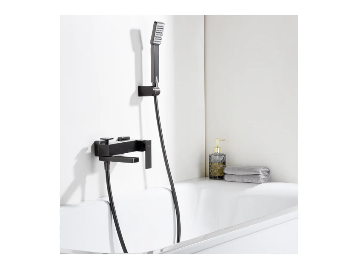 Ensemble de Douche Anti-Calcaire Chrome OLIMPO BDC033-5