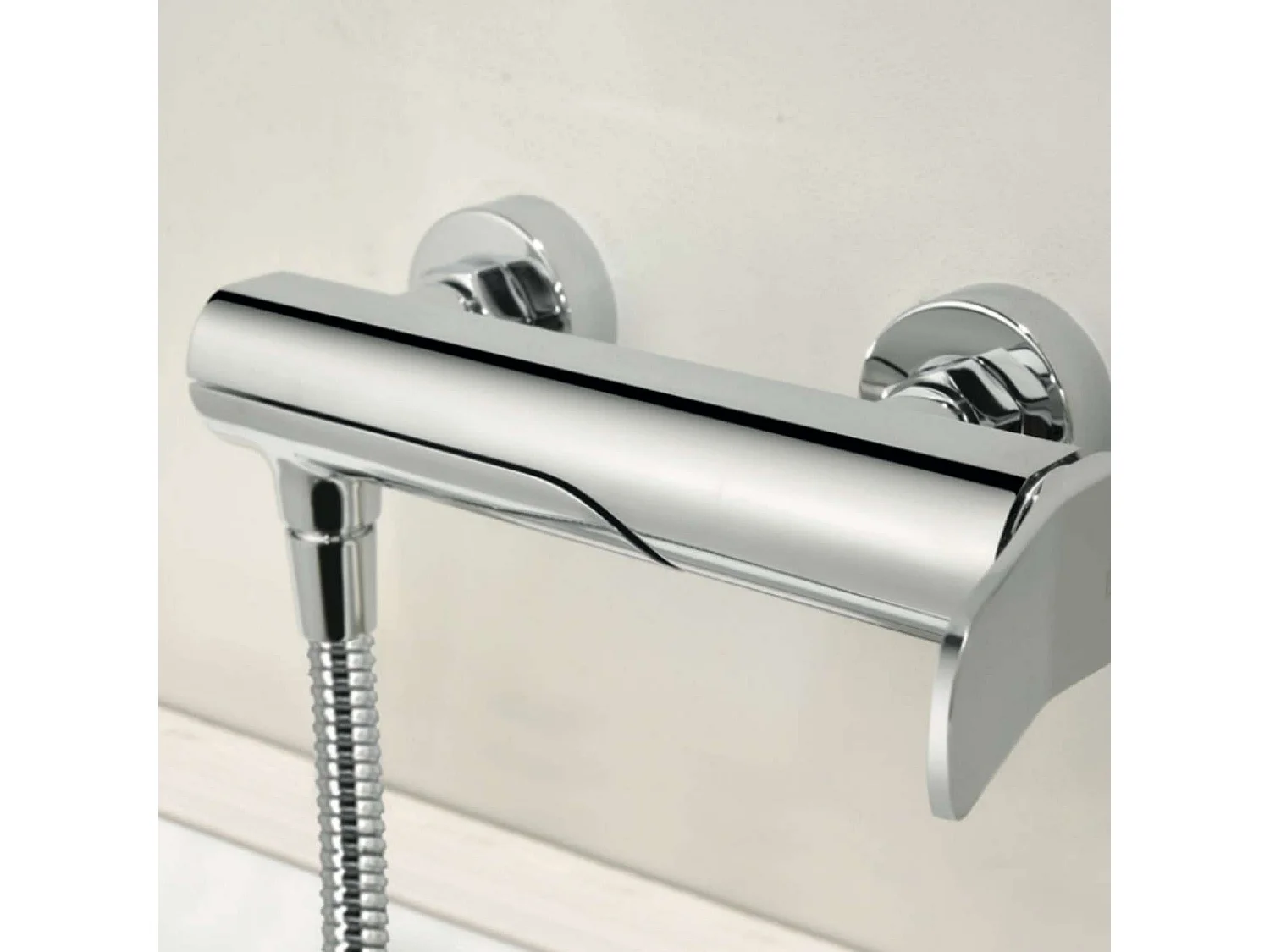 Ensemble Bain/Douche Anti-Calcaire Chrome DINAMARCA BR031-4