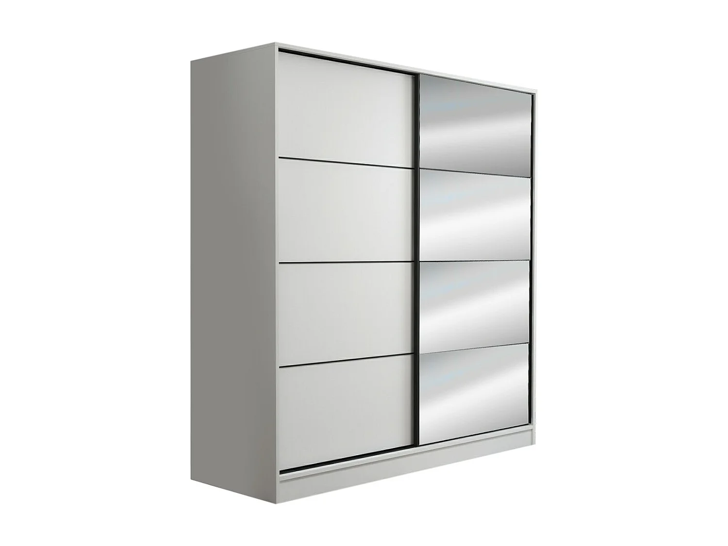 Armario Kale-3961 blanco 180x210x52 cm