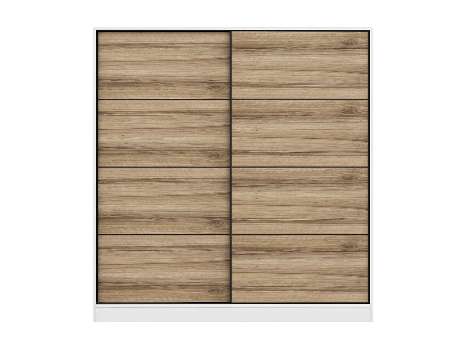 Armario Kale-3158 dore blanco 180x190x52 cm