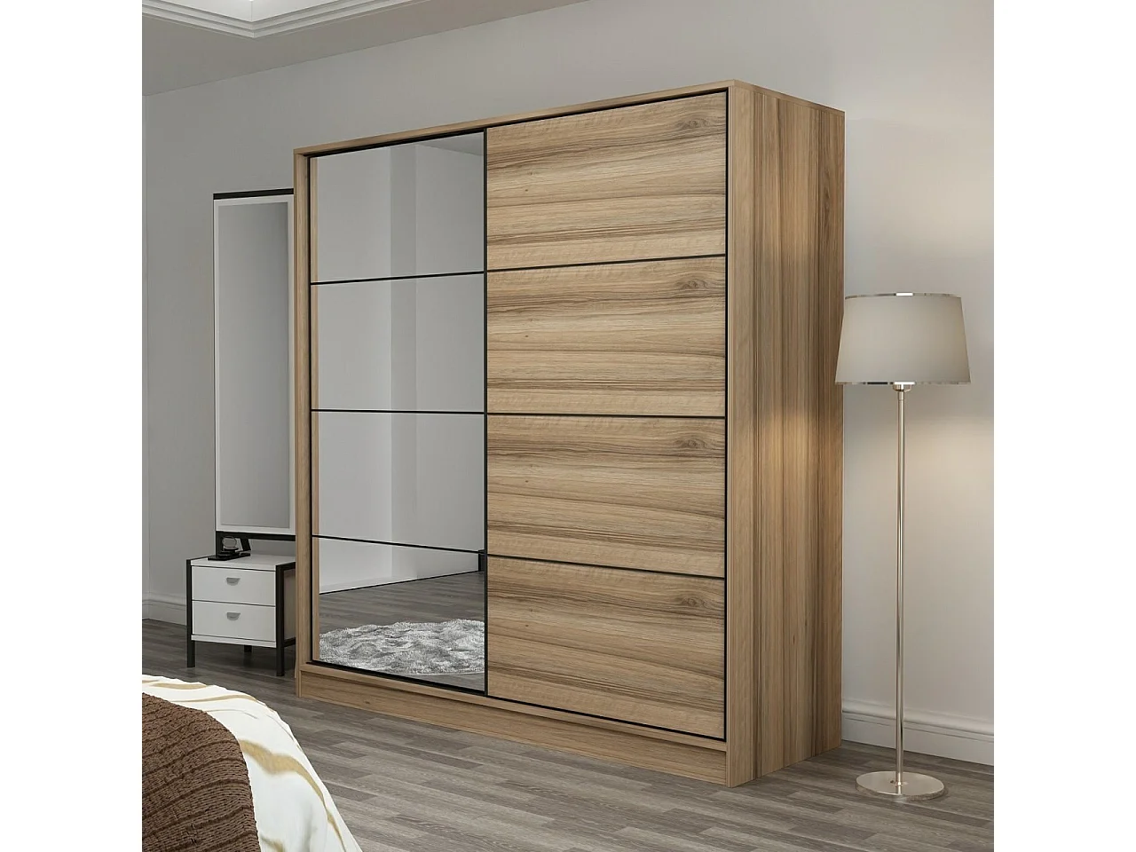 Armario Kale-3174 dore 180x190x52 cm