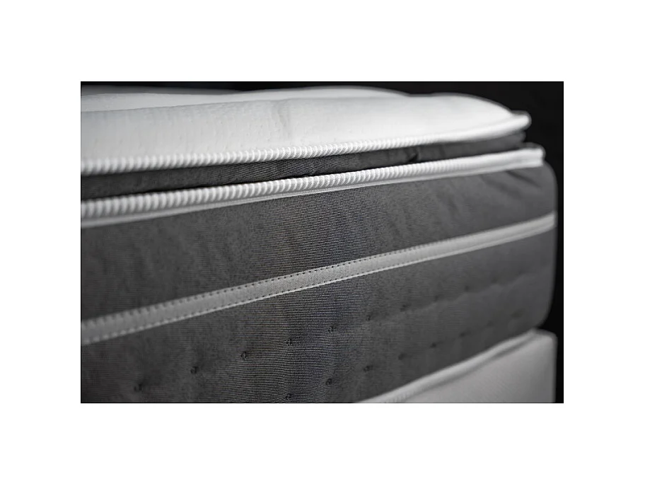 Pack cama completa - Colchón 180x200cm + Somier con láminas (kit) + 2 almohadas + Edredón - Trente PLUS