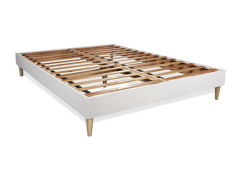 Kompletny zestaw lózka - materac 180x200 cm + Sprezyna skrzyniowa z listwami (w zestawie) + 2 poduszki Koldra - Trente PLUS