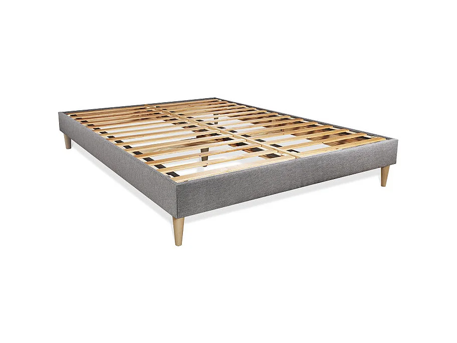 Matratzen- und Lattenrost-Set 140x200 cm - Trente PLUS