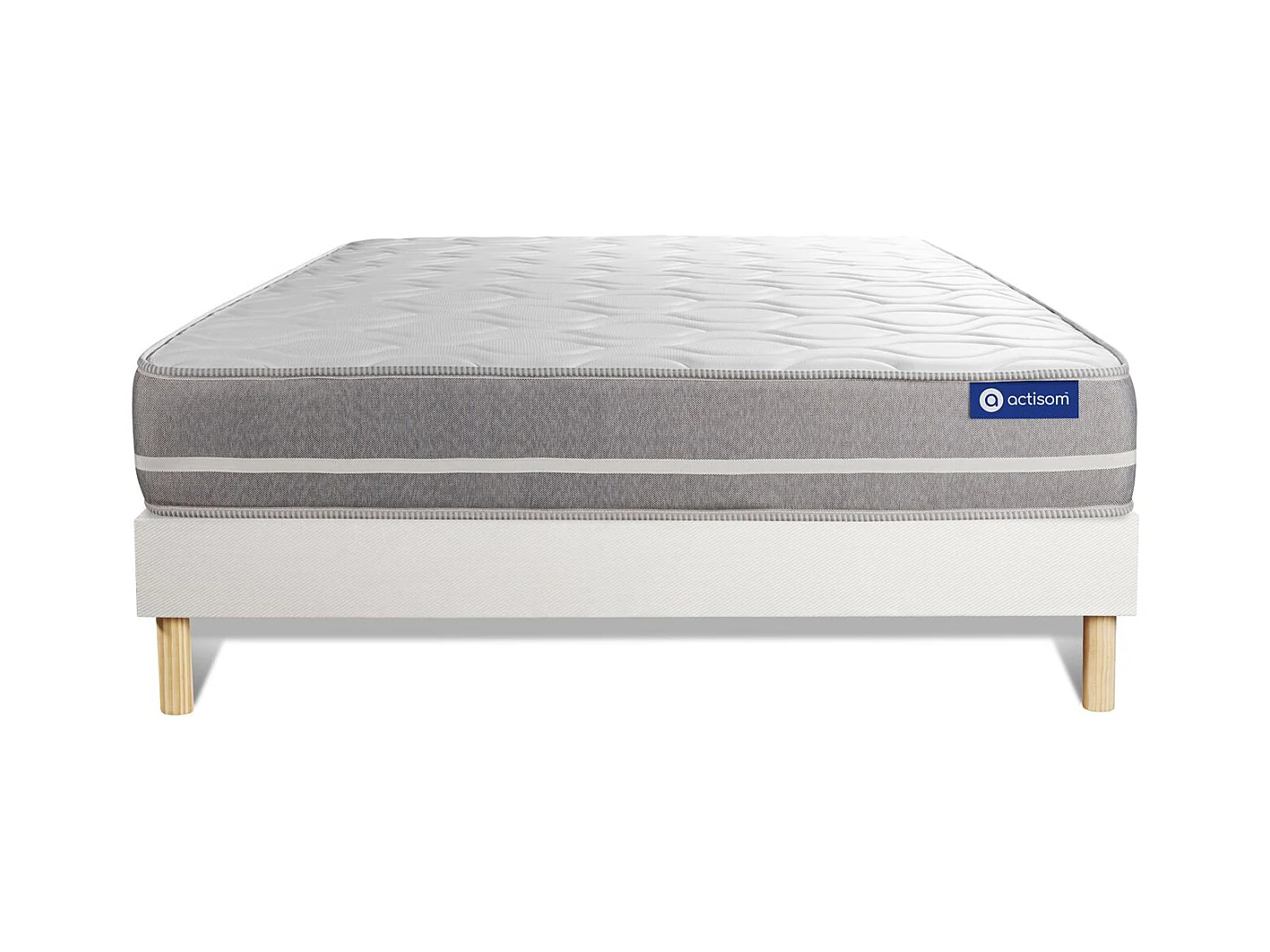 Ensemble Matelas Sommier 150x200 cm - Actiflex Touch
