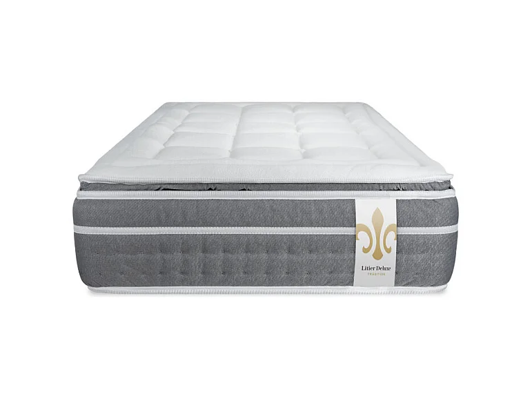 Matratzen- und Lattenrost-Set 90x190 cm - Trente PLUS