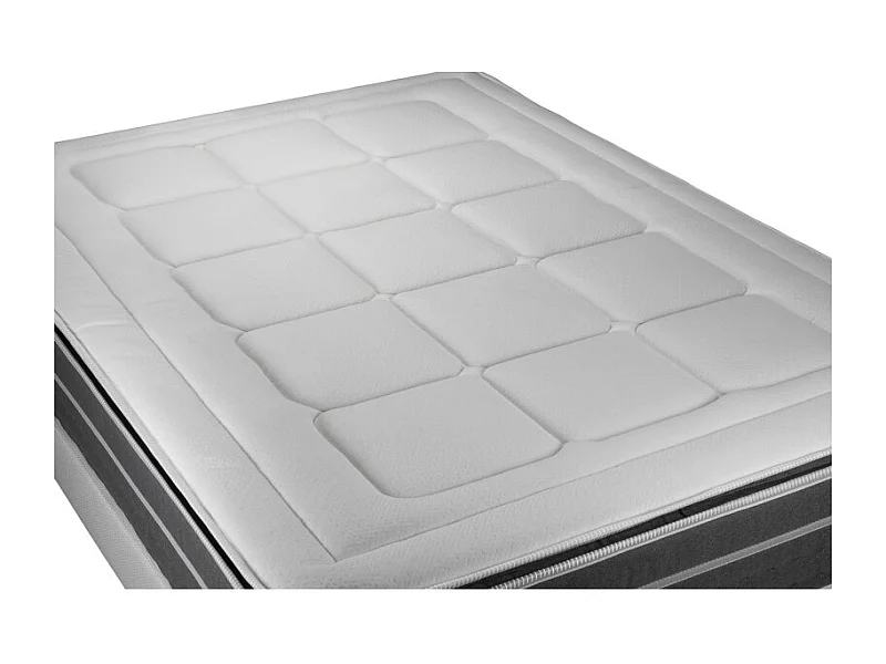 Matratzen- und Lattenrost-Set 90x200 cm - Trente PLUS