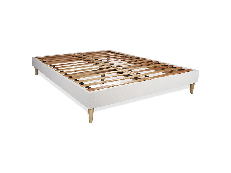 Matratzen- und Lattenrost-Set 140x200 cm - Trente PLUS