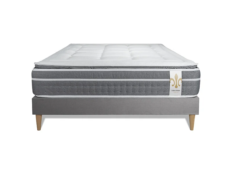 Matratzen- und Lattenrost-Set 200x200 cm - Trente PLUS