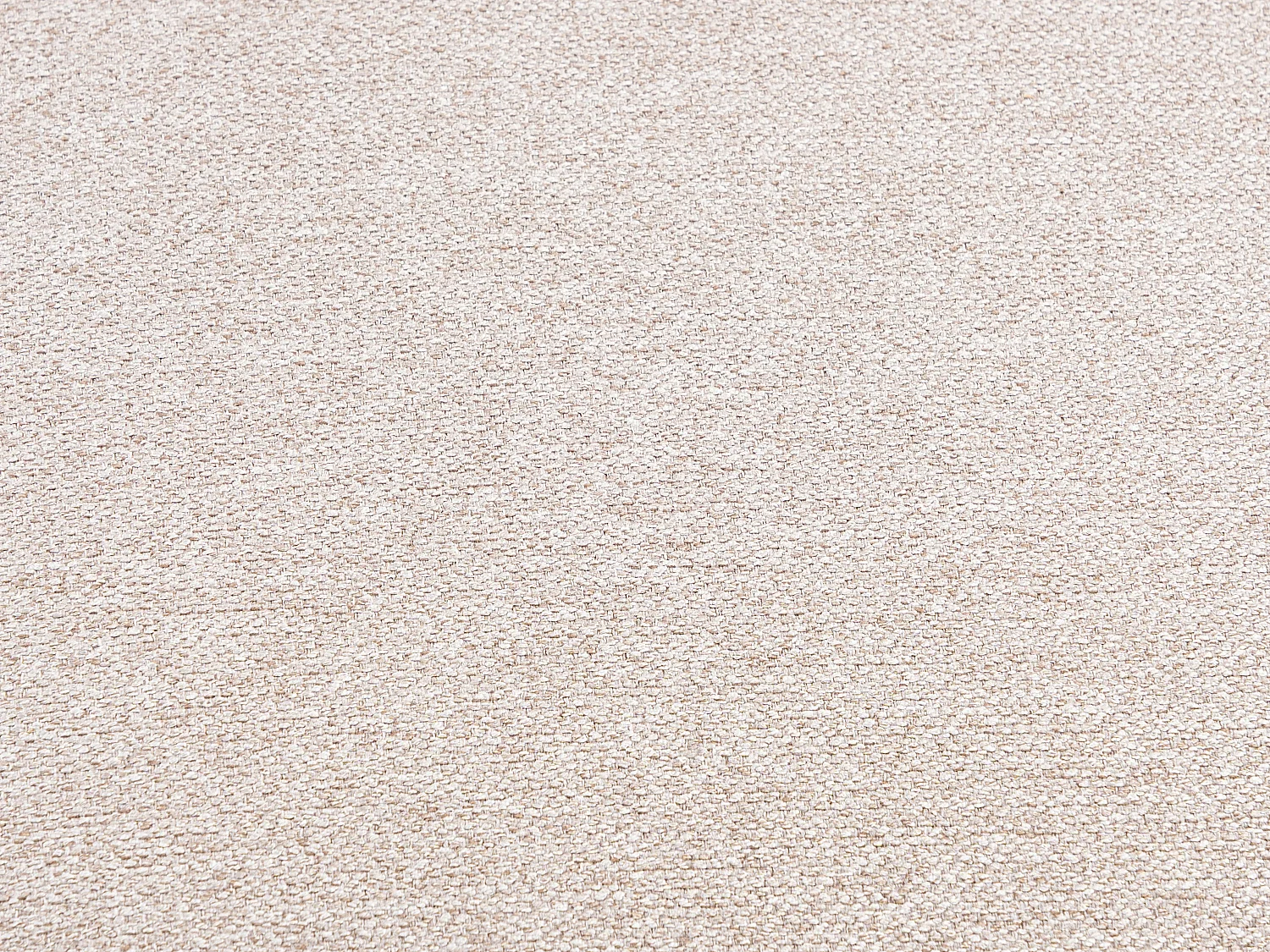 Canapé d'angle gauche en tissu chiné beige NELORIM