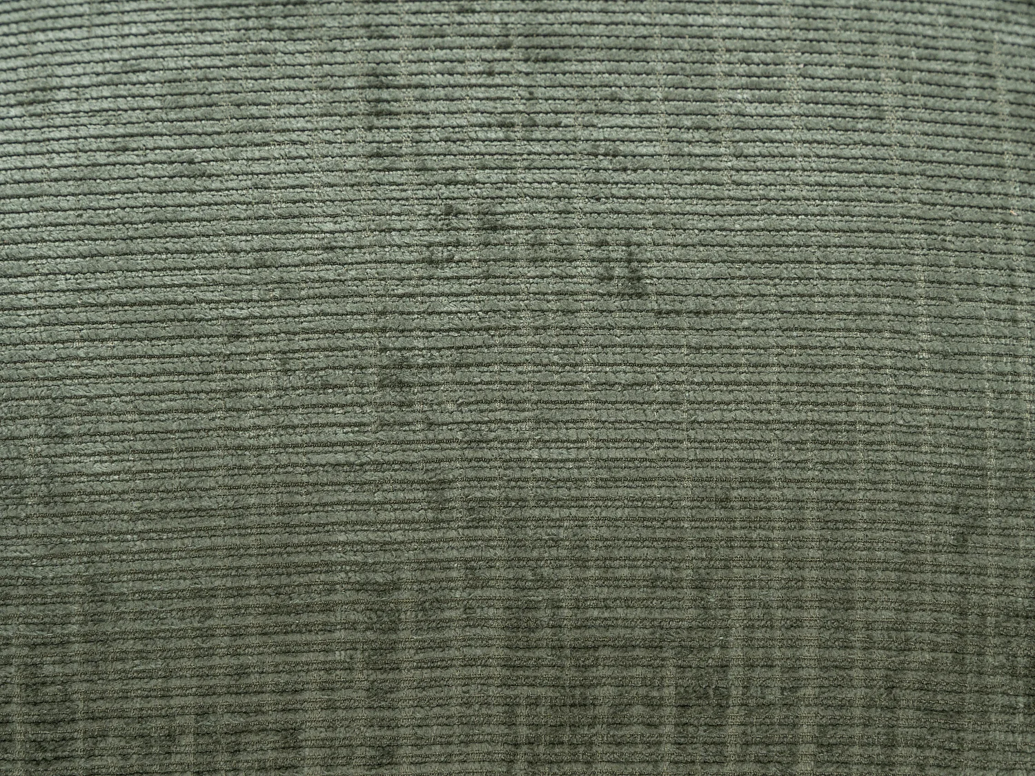 Canapé 3 places convertible en tissu chenille vert TALIVO