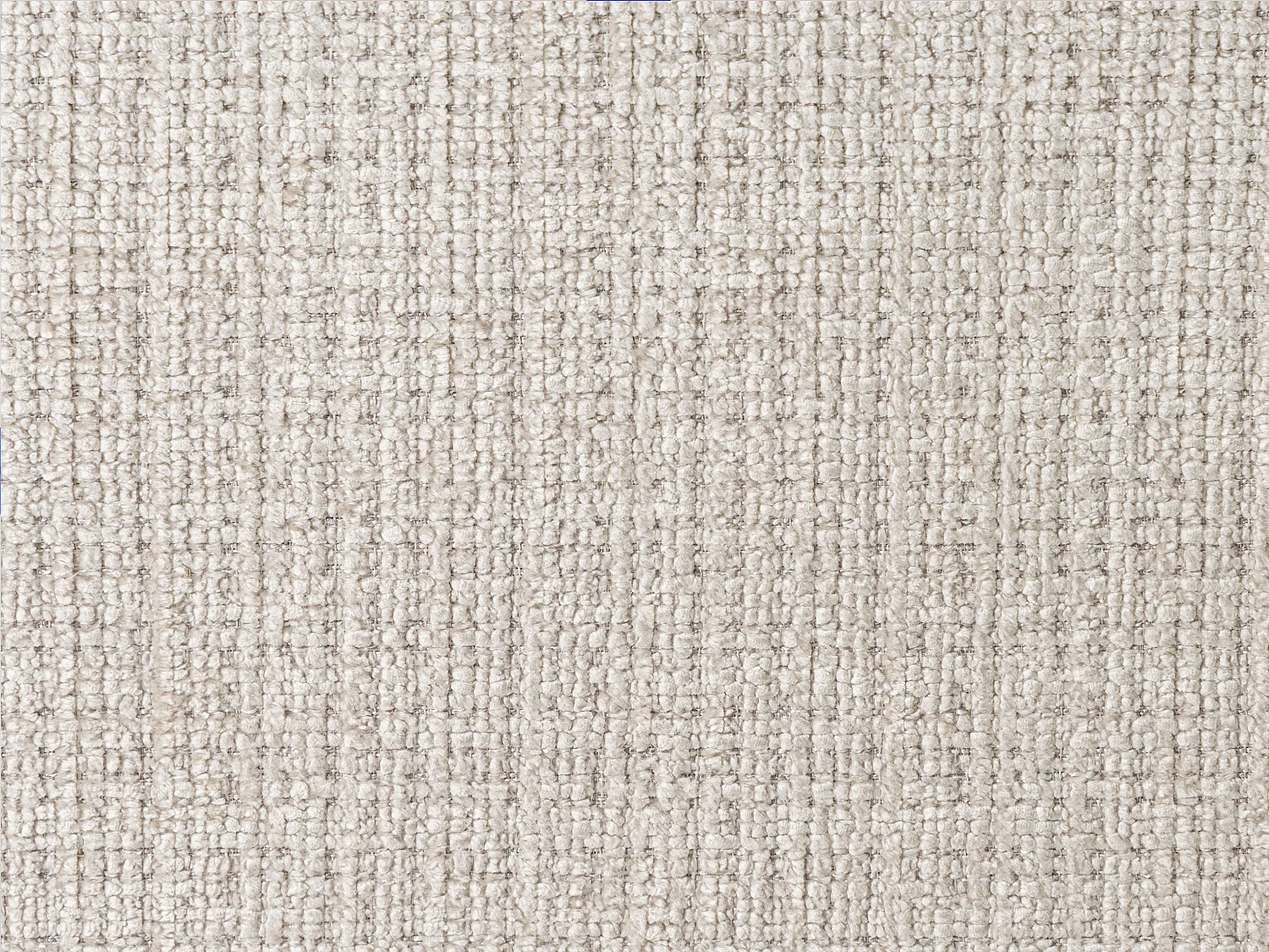 Canapé d'angle gauche en tissu chenille beige BELADON