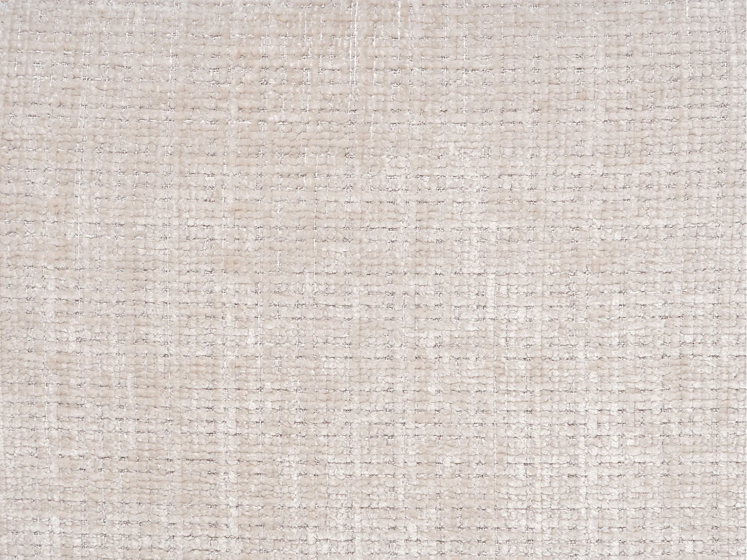 Canapé 3 places en tissu chenille beige BELADON