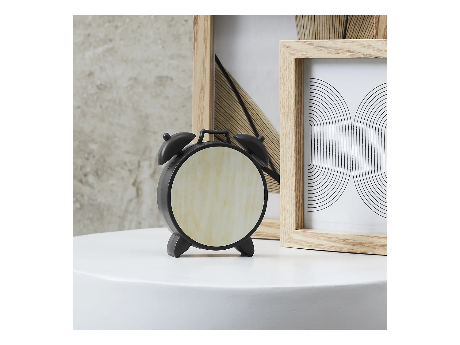 Reveil Led Style Vintage Bleu