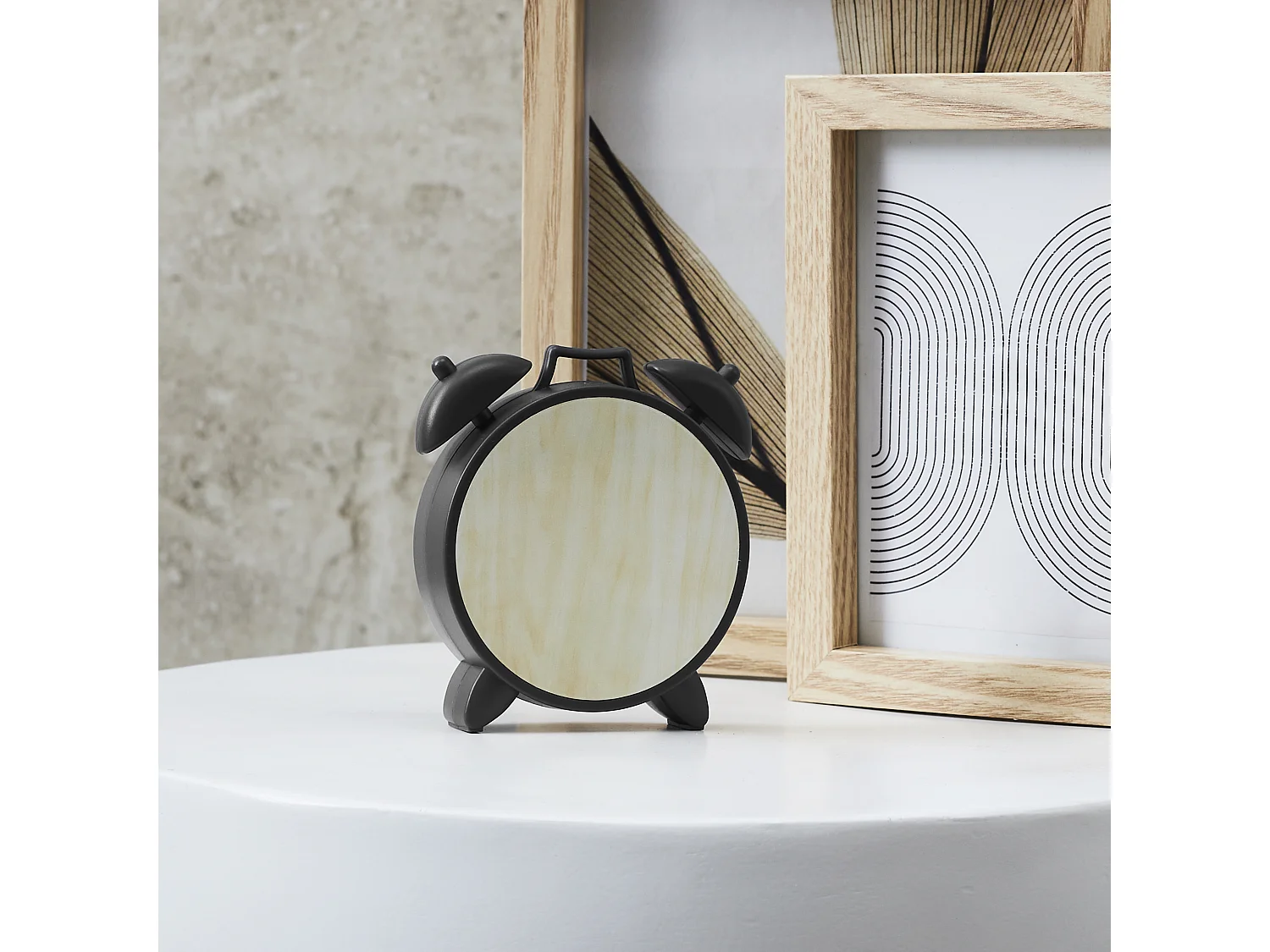 Reveil Led Style Vintage Bleu