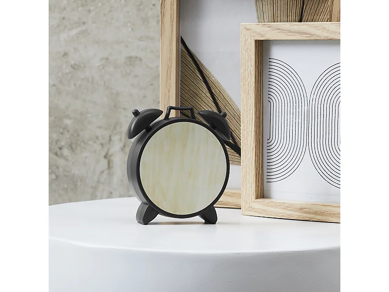 Reveil Led Style Vintage Bleu