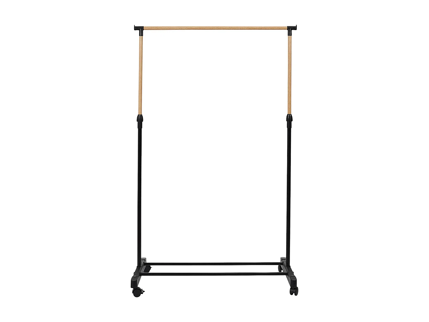 Portant Effet Bois Roulette