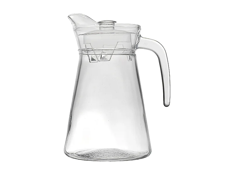 Coffret Carafe 1.5l Et 4 Verres 27cl Verre Transparent