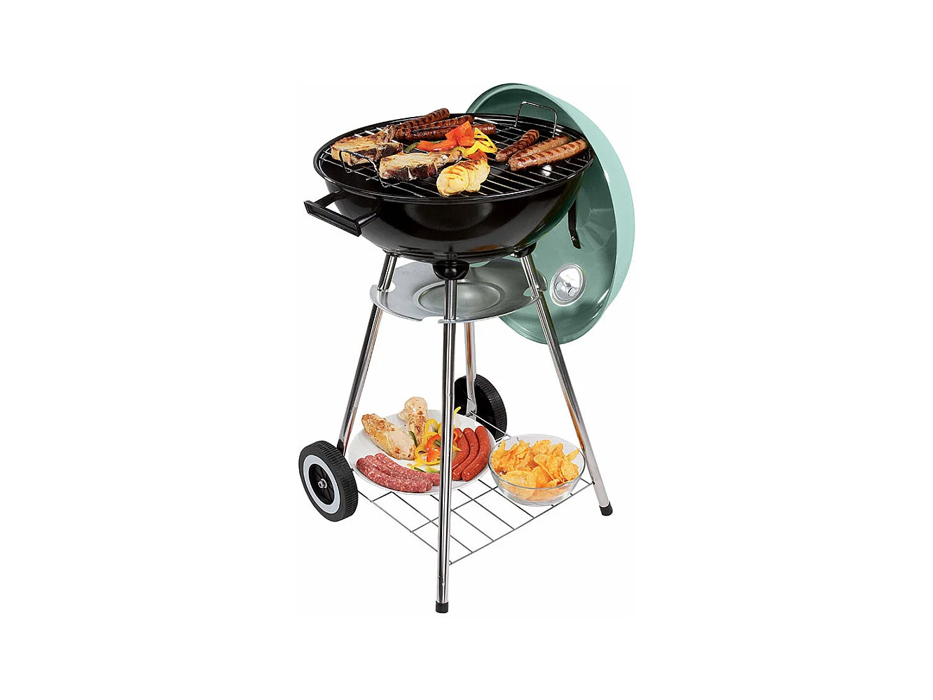 Barbecue à charbon ELEGANCE kaki