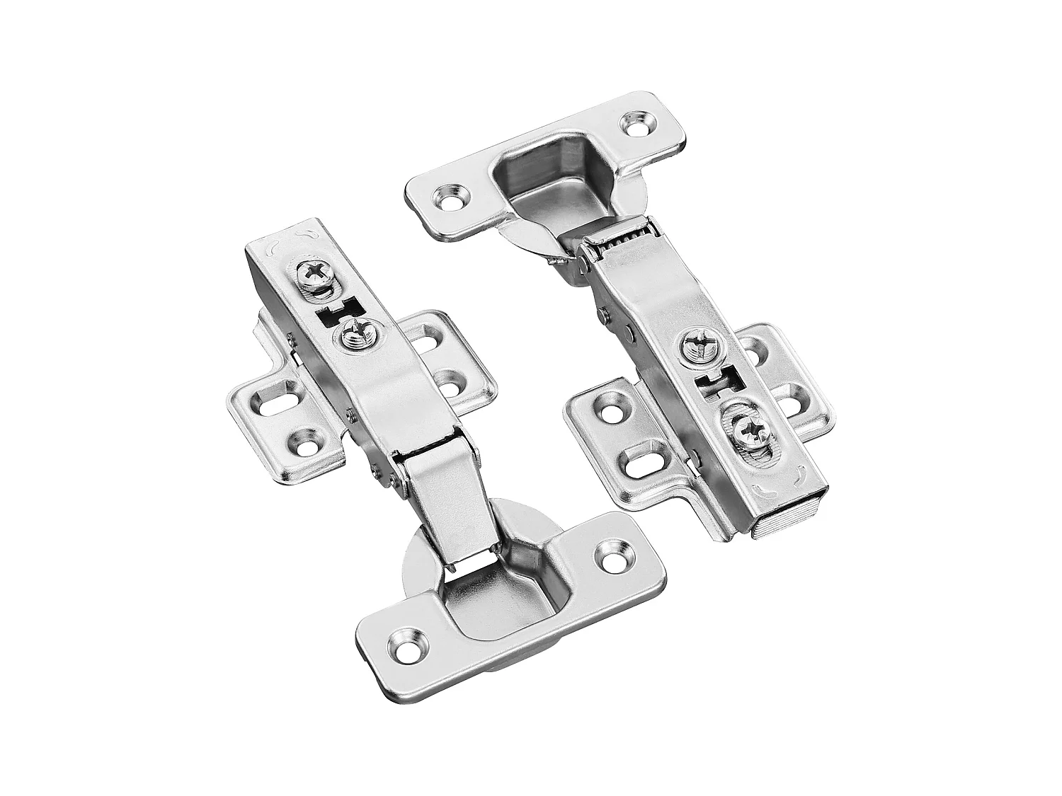 Charnières de Porte d'Armoire à Fermeture Douce SucceBuy, Sans Cadre Lot de 60