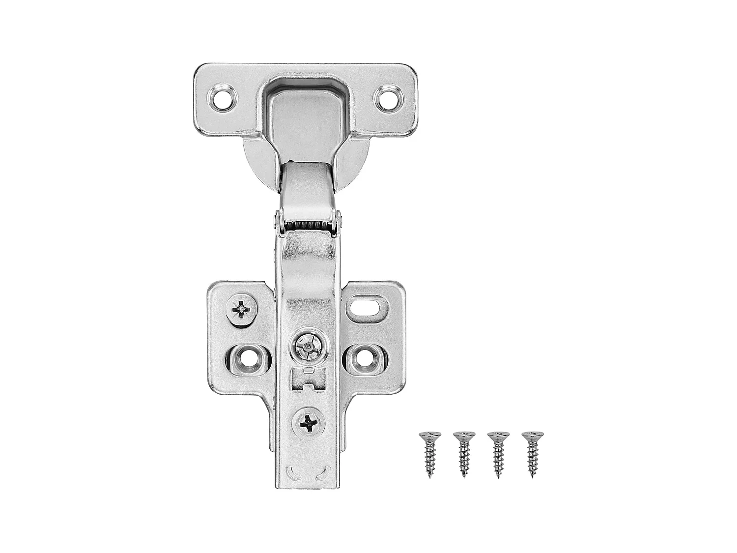 Charnières de Porte d'Armoire à Fermeture Douce SucceBuy, Pour Type Sans Cadre Superposition Complète 40 Paquets