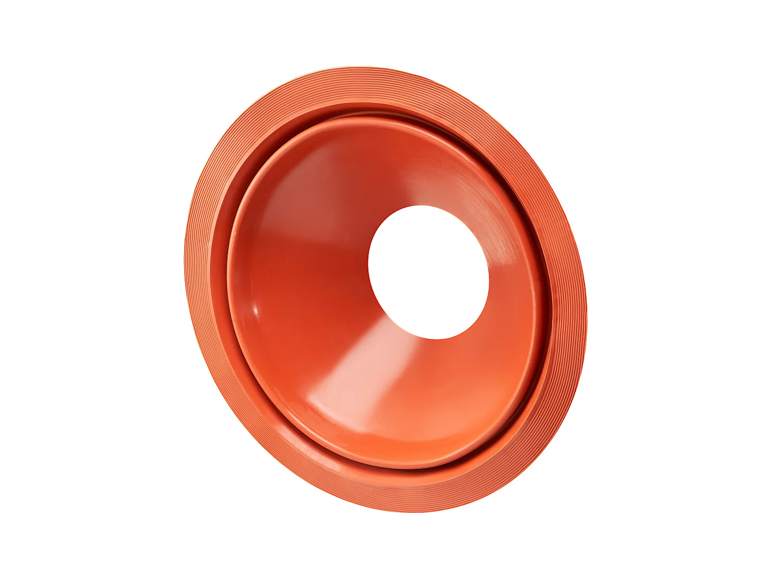 Soufflet de Solin de Tuyau SucceBuy de Toit en Silicone Rouge pour Tuyau de 25 à 48cm Haute Température