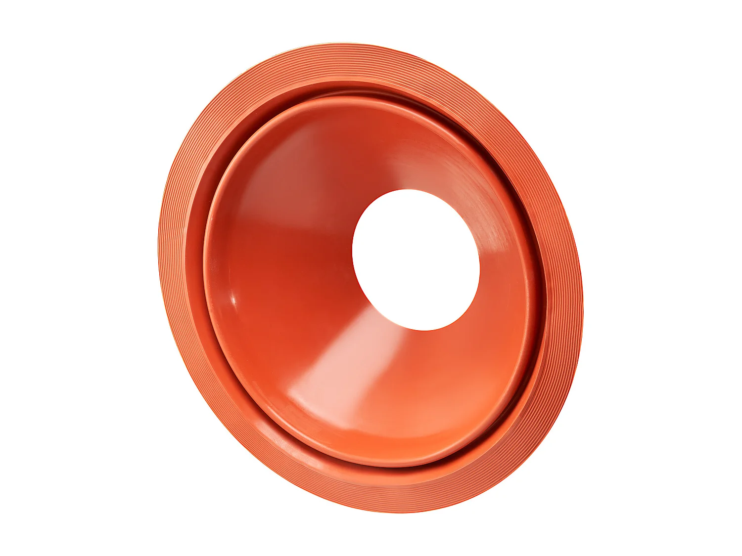 Soufflet de Solin de Tuyau SucceBuy de Toit en Silicone Rouge pour Tuyau de 25 à 48cm Haute Température