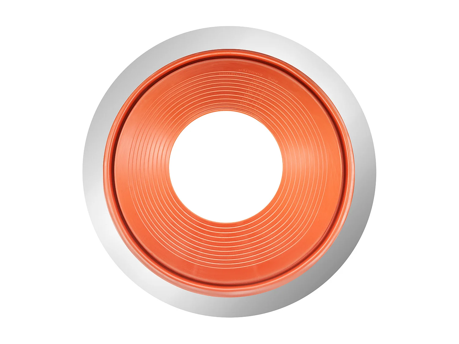 Soufflet de Solin de Tuyau SucceBuy de Toit en Silicone Rouge pour Tuyau de 25 à 48cm Haute Température