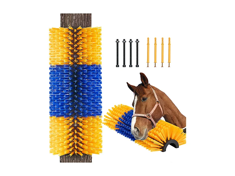 Kratzbürste SucceBuy für Vieh 43cm zum Lösen von Juckreiz bei Pferden, Löst Juckreiz auf, hält Reinheit, verbessert das Pflegen