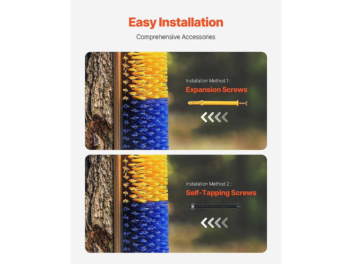 Kratzbürste SucceBuy für Vieh 43cm zum Lösen von Juckreiz bei Pferden, Löst Juckreiz auf, hält Reinheit, verbessert das Pflegen