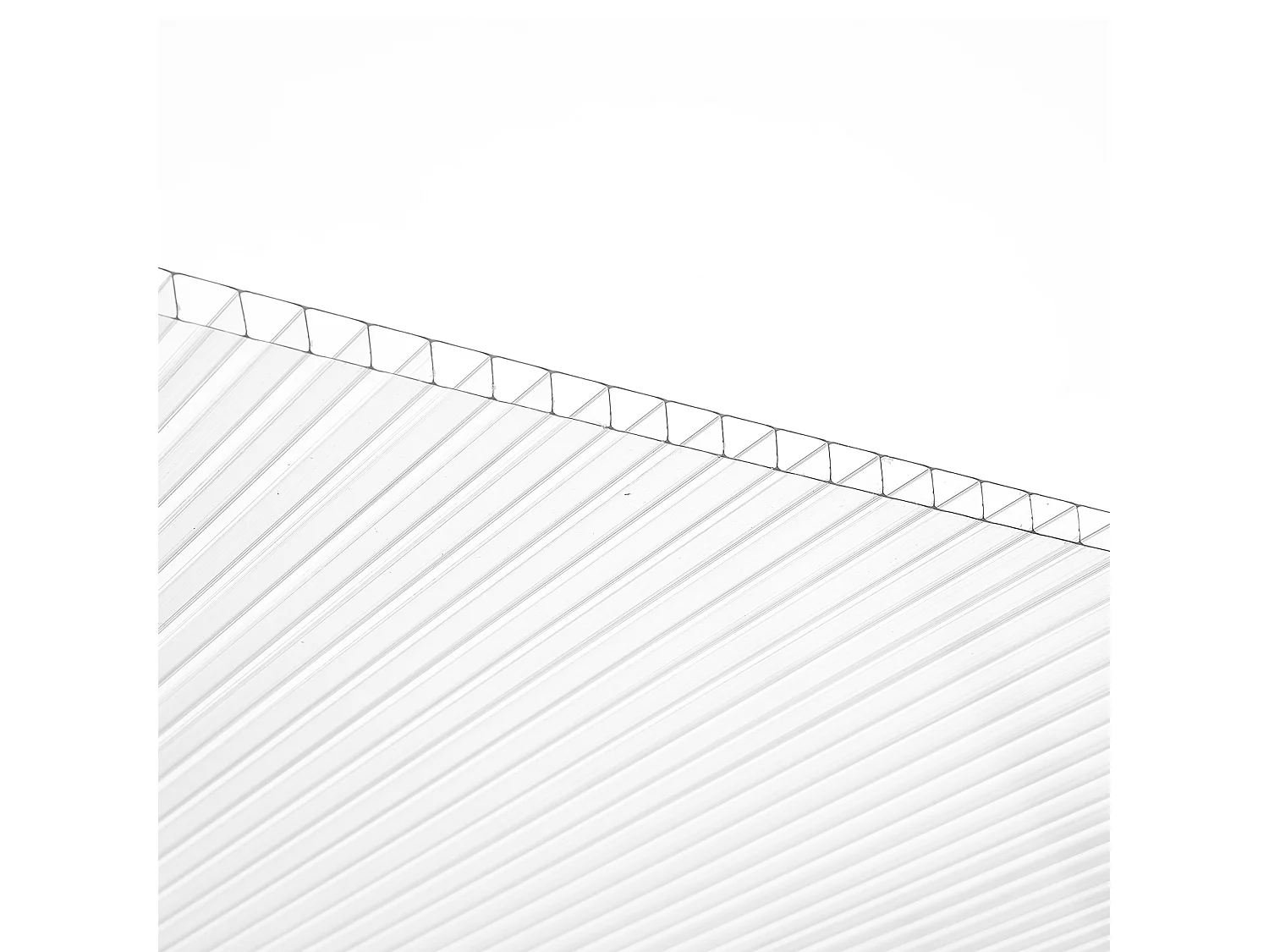 Panneaux de Serre SucceBuy en Polycarbonate Lot de 14, 61cm X 122 cm X 0.4 cm, Feuilles de Toit, Protection UV, Imperméable, Résistance aux Chocs pour Jardin