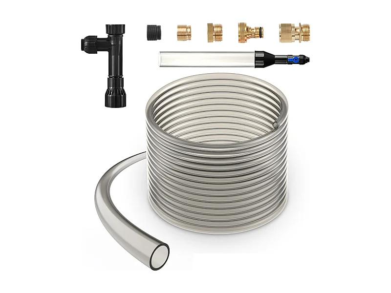 Odkurzacz do Akwarium SucceBuy, Syfon z Rurki PVC 7,6 m