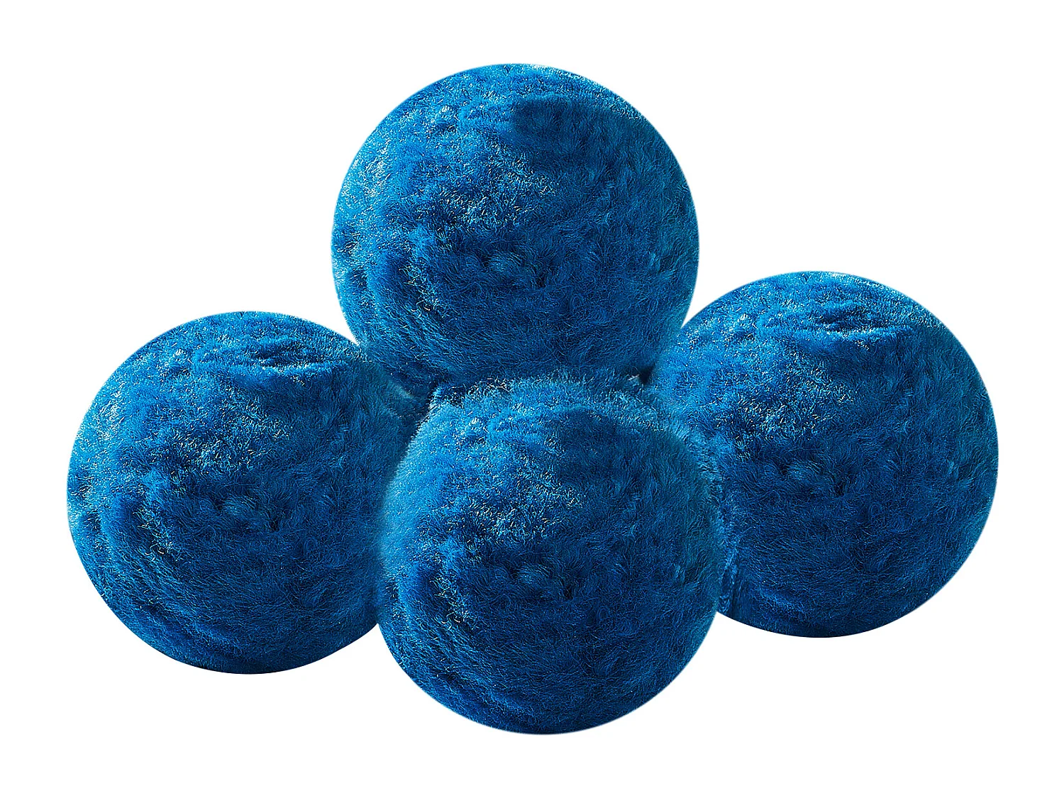 Boules de Filtre de Piscine SucceBuy, Médias de Filtre Bleus Réutilisables de Sable pour des Piscines, 1,4 kg