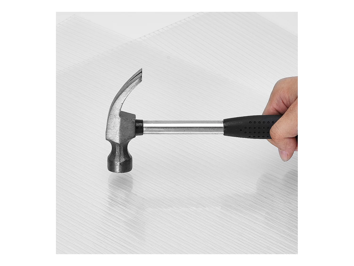 Panneaux de Serre SucceBuy en Polycarbonate Lot de 15, 61cm X 122 cm x 0.6cm Feuilles de Toit