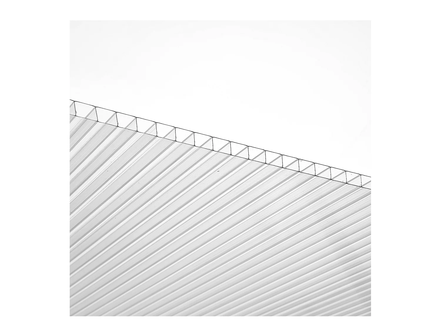Panneaux de Serre SucceBuy en Polycarbonate Lot de 15, 61cm X 122 cm x 0.6cm Feuilles de Toit