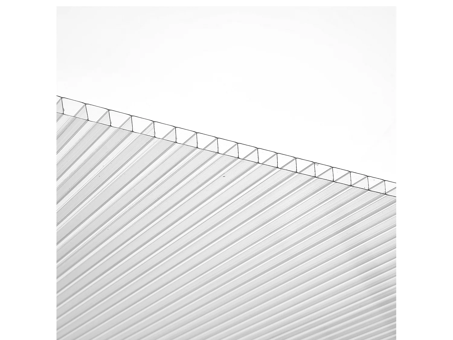 Panneaux de Serre SucceBuy en Polycarbonate Lot de 15, 61cm X 122 cm x 0.6cm Feuilles de Toit