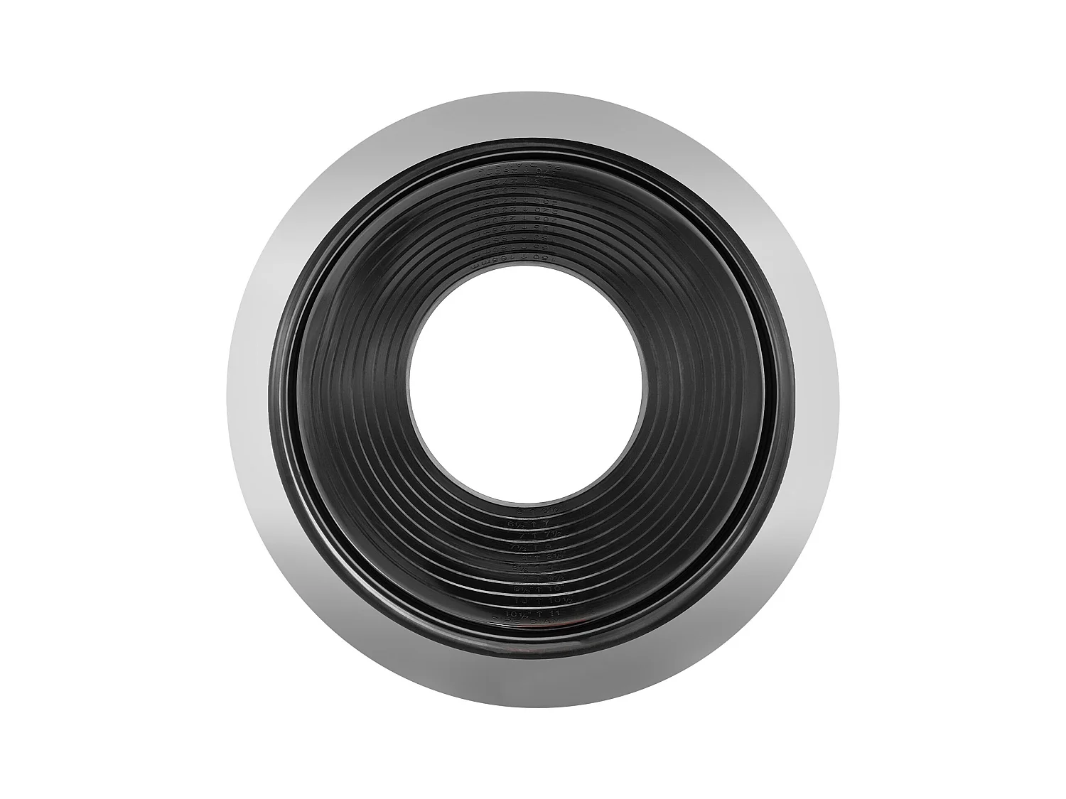 Bottes de Solin pour Tuyaux SucceBuy Lot de 2 de Toit pour Tuyaux de 15 à 28 cm, EDPM Flexible, Résistant aux Hautes Températures, Base en Métal Durable