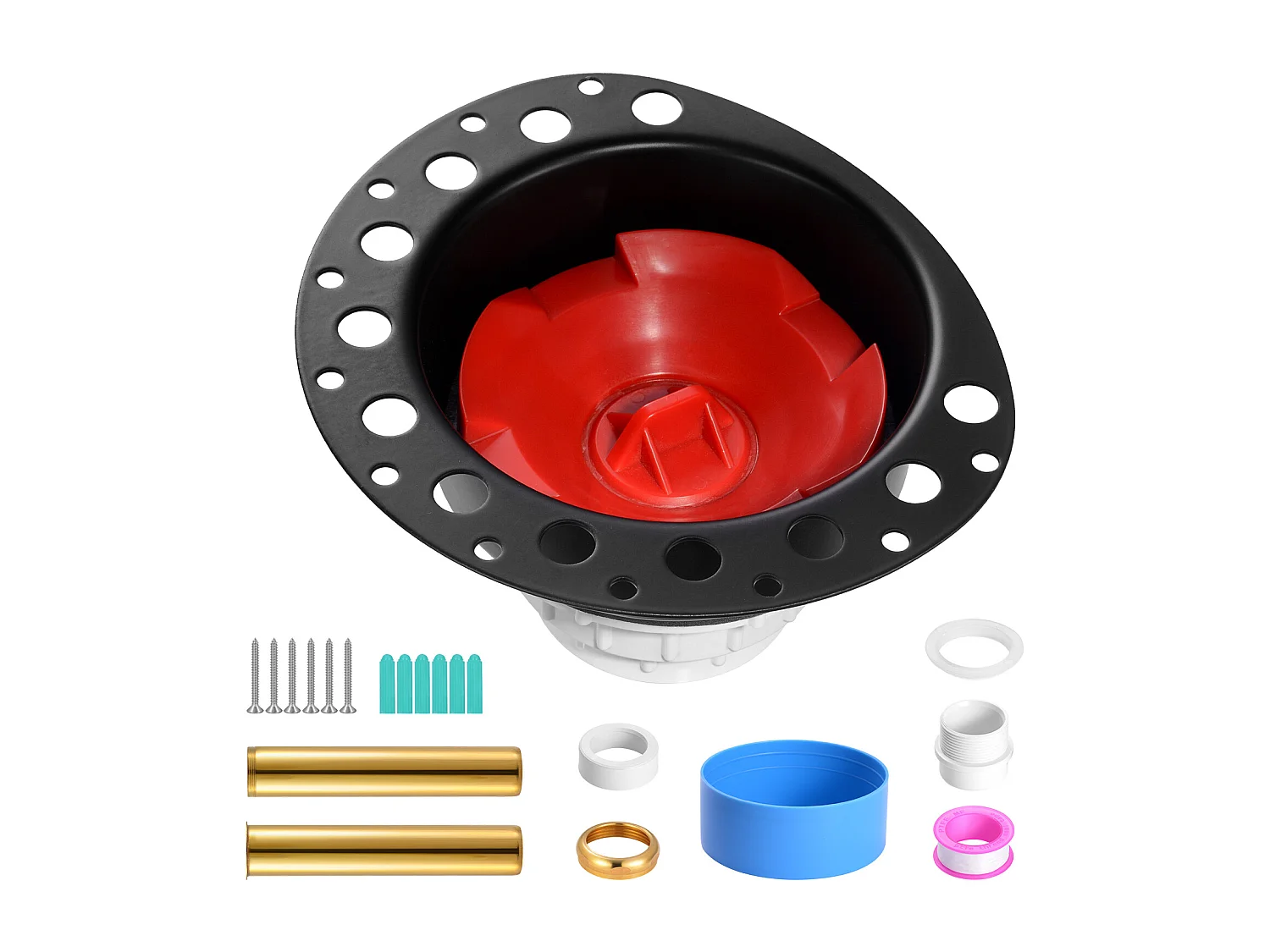 Kit de Vidange de Baignoire Autoportante SucceBuy, Drain Brut avec Adaptateur en PVC