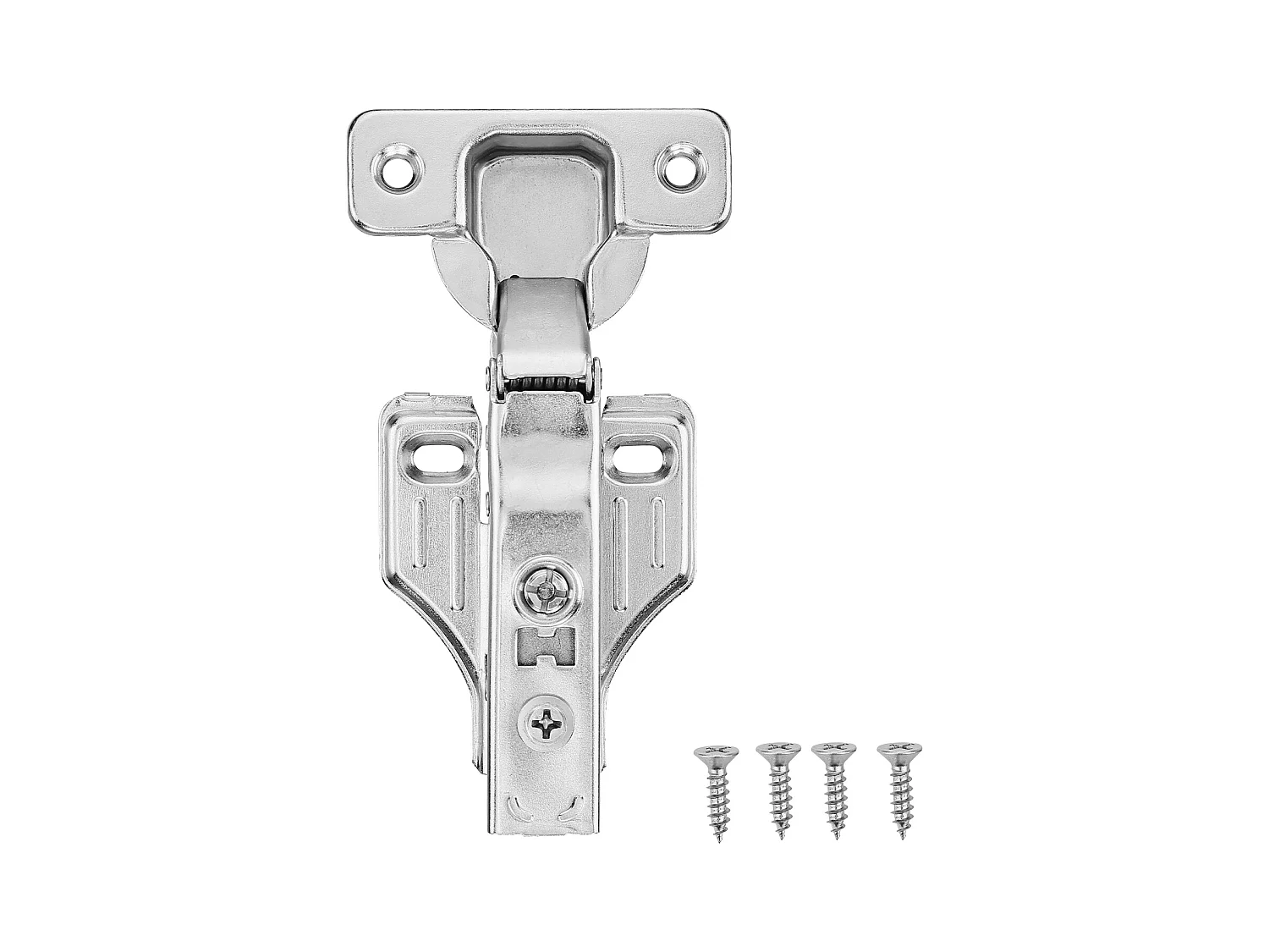 Charnières de Porte d'Armoire à Fermeture Douce SucceBuy, Pour Type Encadré/Sans Cadre 50 Paquets