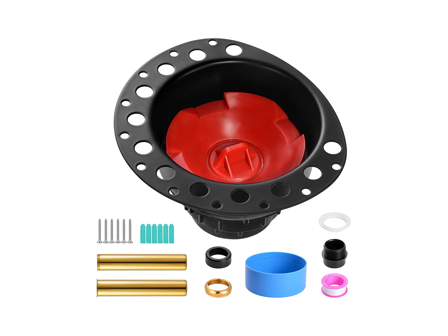 Kit de Desagüe para Bañera Independiente SucceBuy, Con Adaptador y 2 Tubos de Escape de Latón