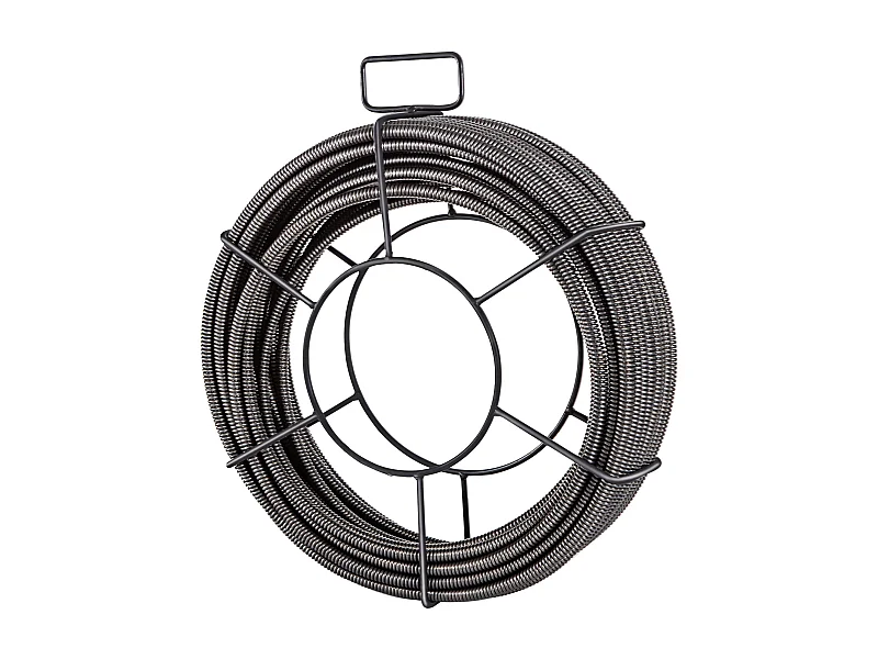 Câble de Drainage SucceBuy 1524cm x 7.62/20.32cm, Serpent à Tarière d'Égout pour le Nettoyage des Tuyaux