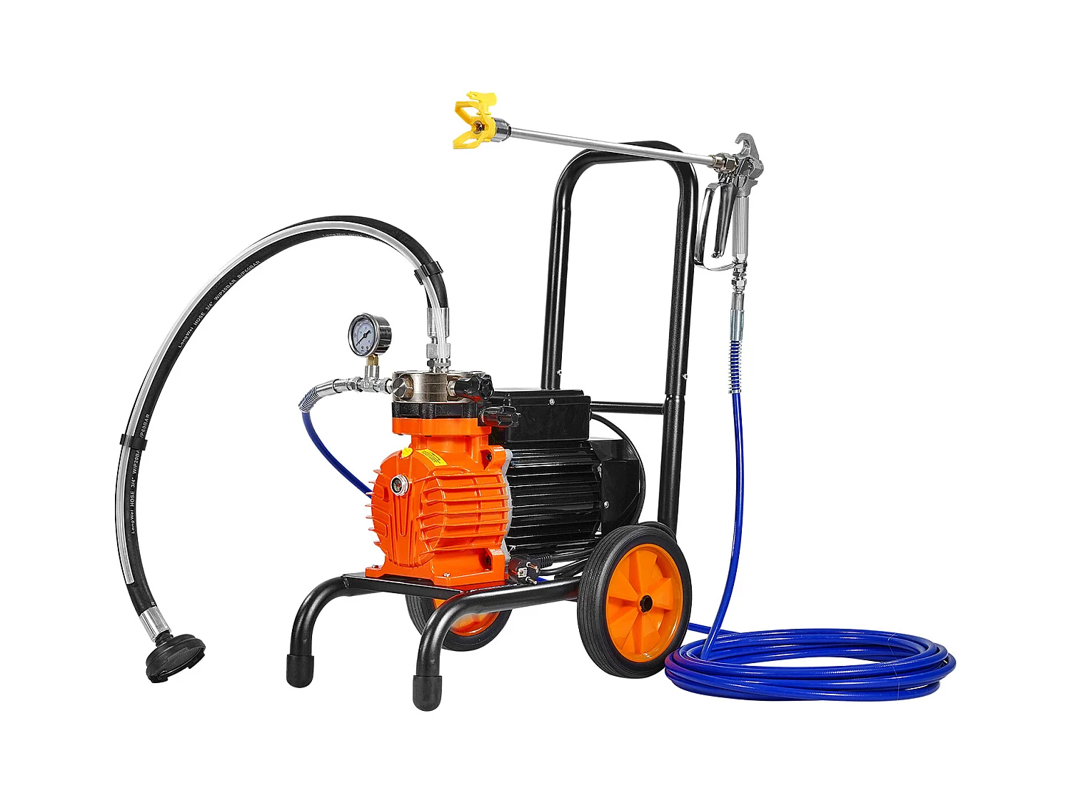 Spruzzatore per Vernice Senza Compressore SucceBuy, Spruzzatore Senza Compressore per Vernice a Diaphragma,900 W 1800  psi, per Uso Domestico