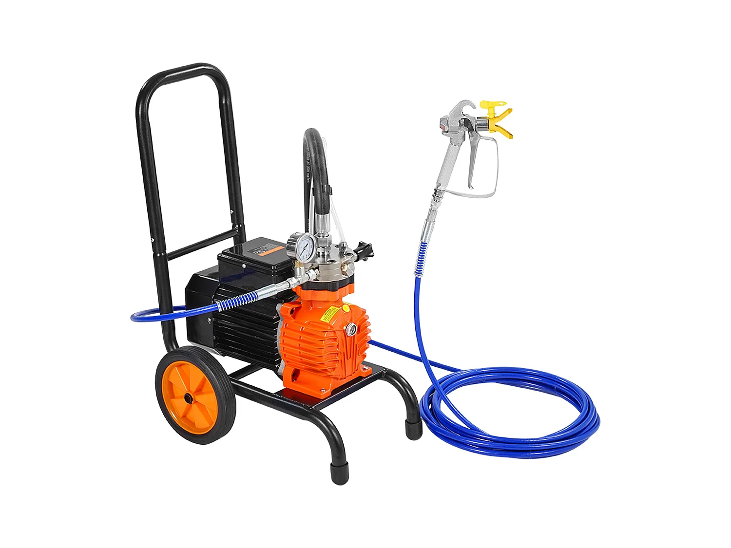 Spruzzatore per Vernice Senza Compressore SucceBuy, Spruzzatore Senza Compressore per Vernice a Diaphragma,900 W 1800  psi, per Uso Domestico