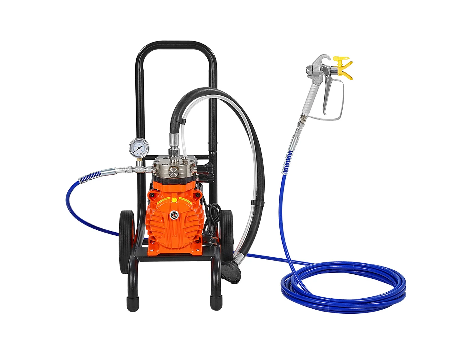 Spruzzatore per Vernice Senza Compressore SucceBuy, Spruzzatore Senza Compressore per Vernice a Diaphragma,900 W 1800  psi, per Uso Domestico