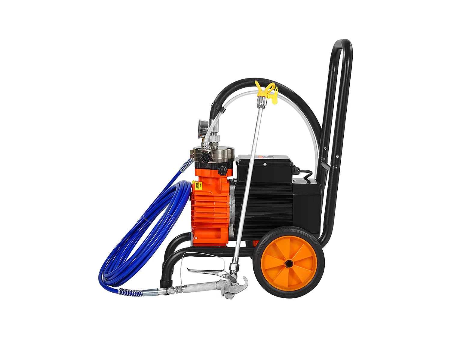 Spruzzatore per Vernice Senza Compressore SucceBuy, Spruzzatore Senza Compressore per Vernice a Diaphragma,900 W 1800  psi, per Uso Domestico